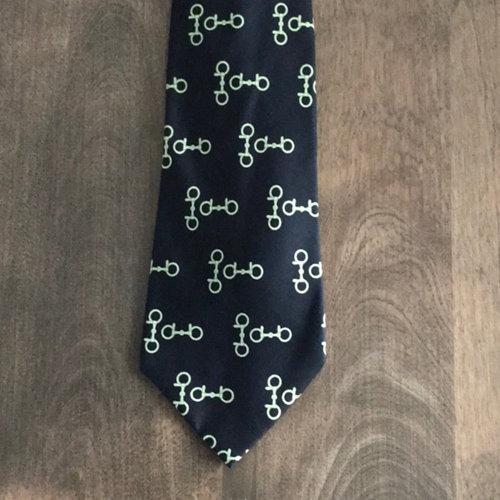 Gucci Blue Silk Tie